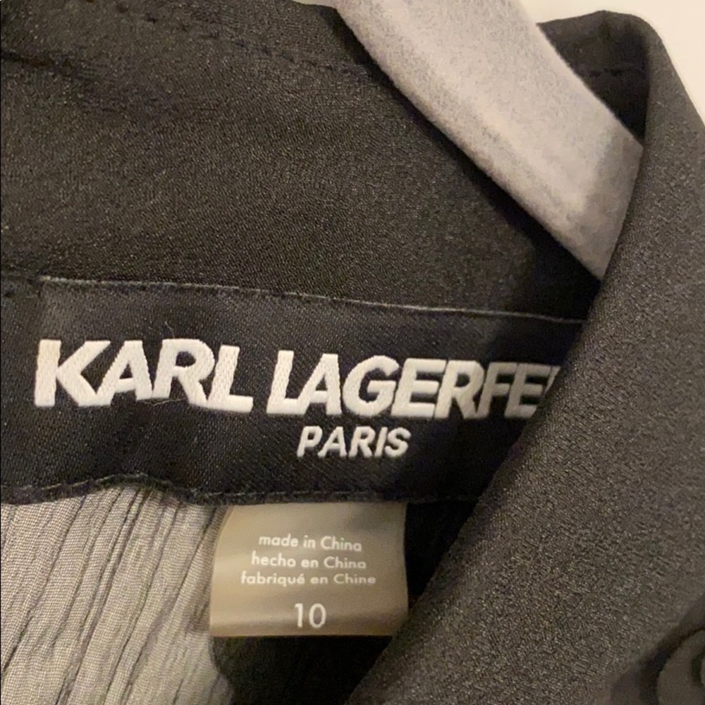Karl lagerfeld women dress size 10 - Picture 4 of 10